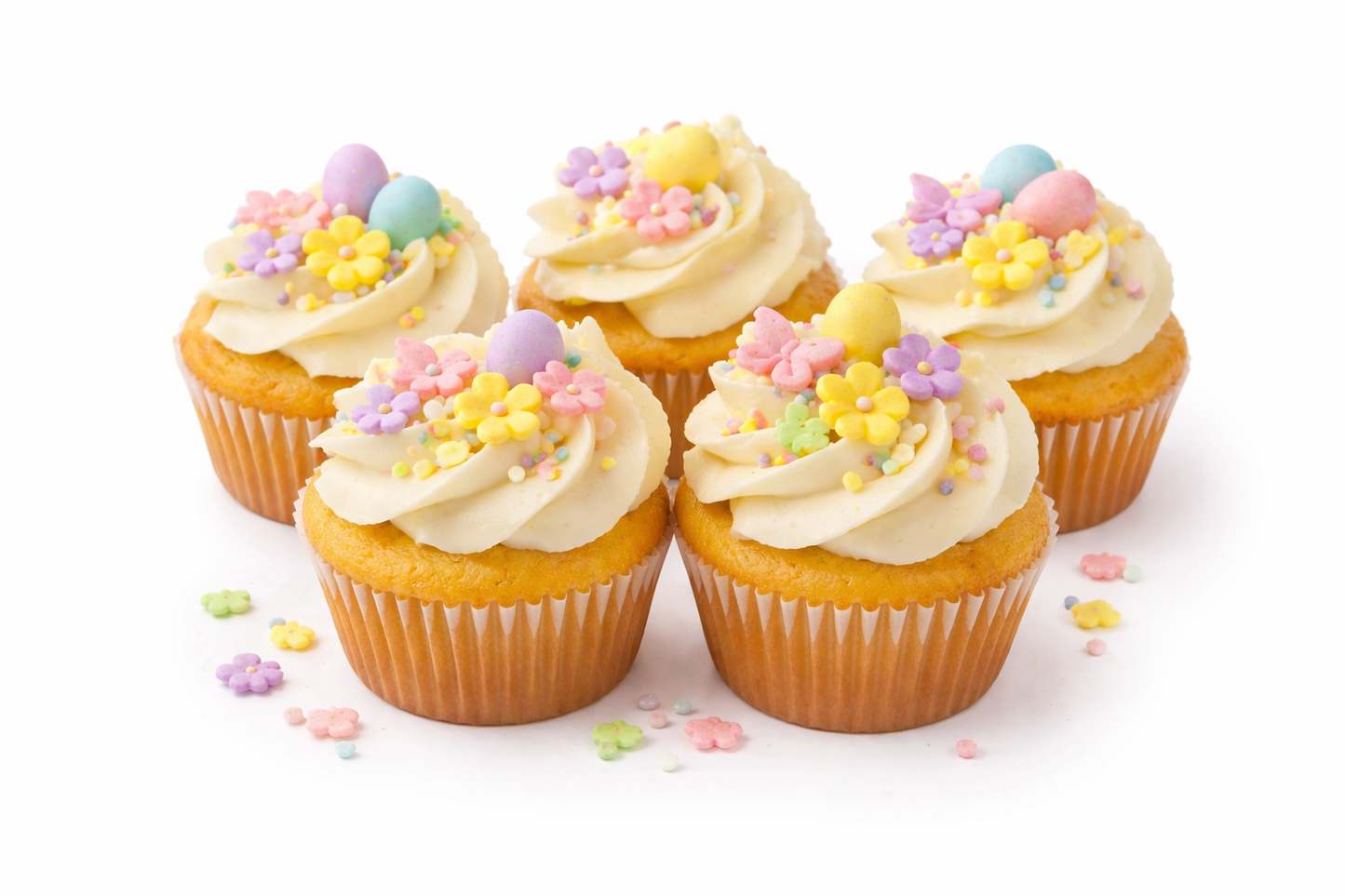 Spring Mini Cupcakes