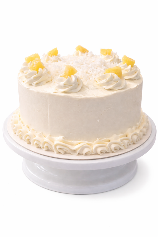 Pineapple Coconut Cream Cake