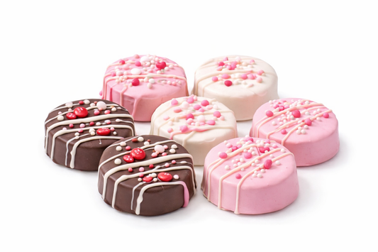Valentine Chocolate Covered Oreos
